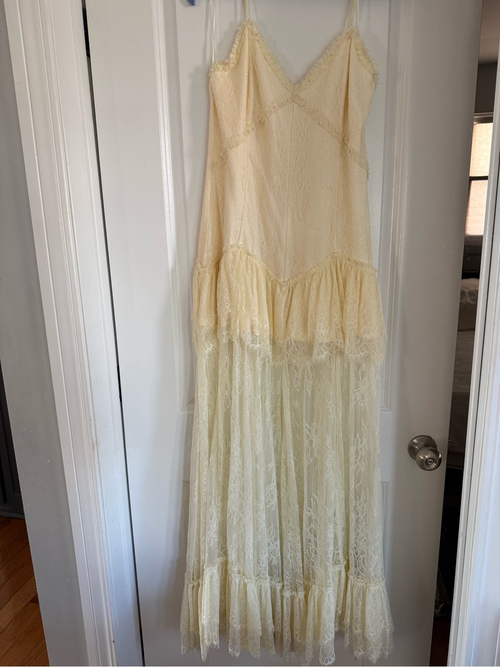 DE LA VALI Kala Lace Midi Dress - Picture 7 of 12